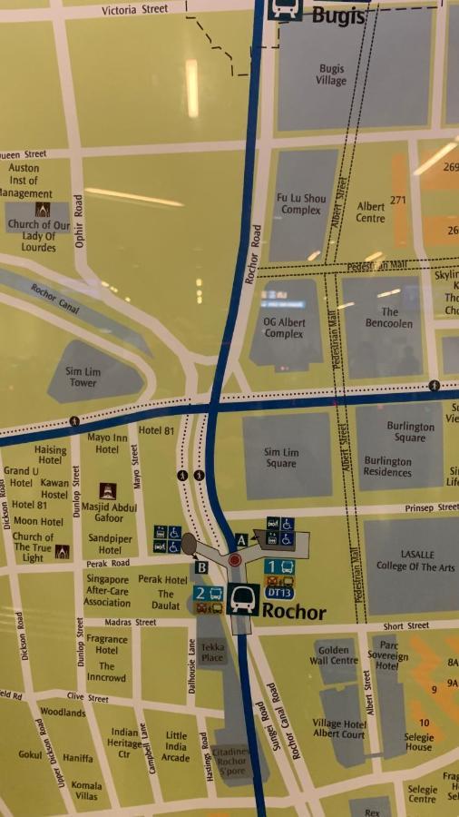 Sandpiper Hotel سنغافورة المظهر الخارجي الصورة